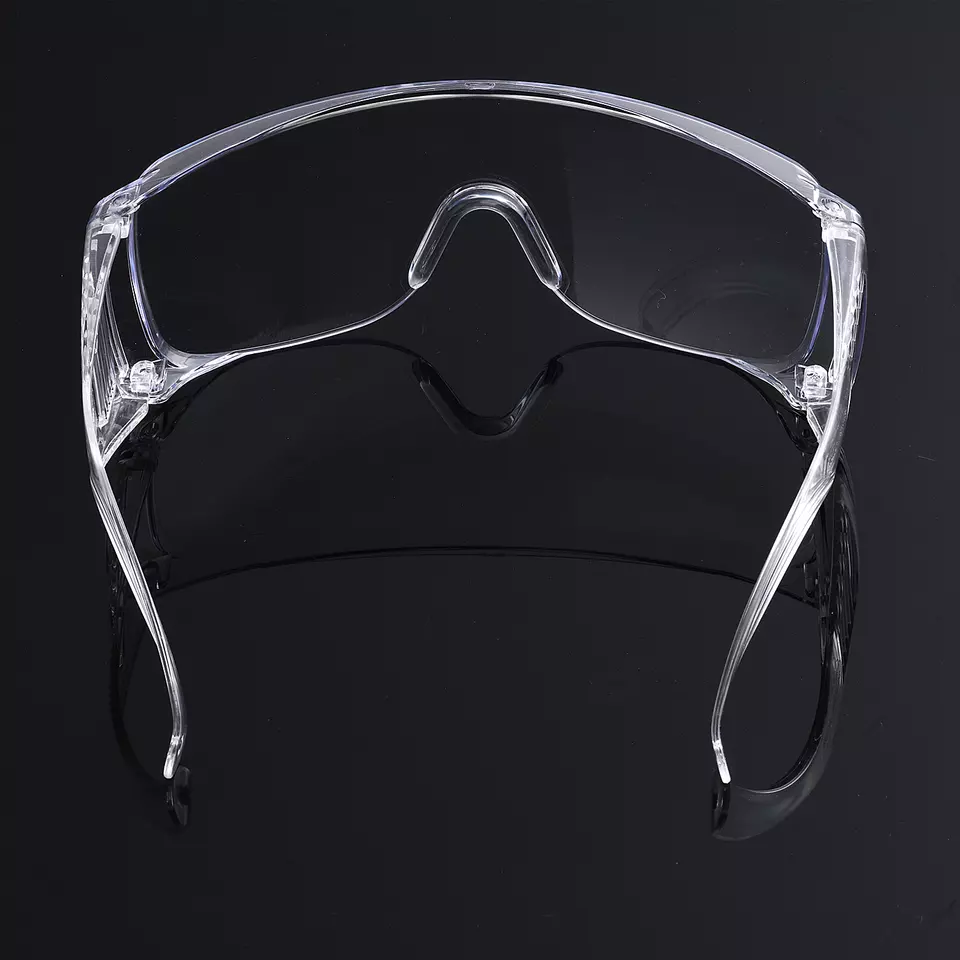 EY02-SAFETY-GOGGLES CE EN 166F Anti Fog Anti Scratch Clear PC Lens Lab Safety Goggles Dezi Associates Ltd