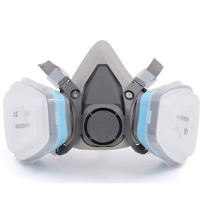 FD-410-gas-mask Reusable Half Face Gas Mask with Two 8# Filter Cartridge Dezi Associates Ltd