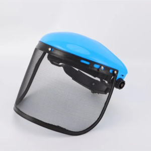 FS04 Head Mounted Full Face Protection Wire Mesh Safety Face Shield Dezi Associates Ltd