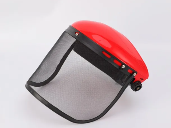 Head Mounted Full Face Protection Wire Mesh Safety Face Shield - Dezi ...