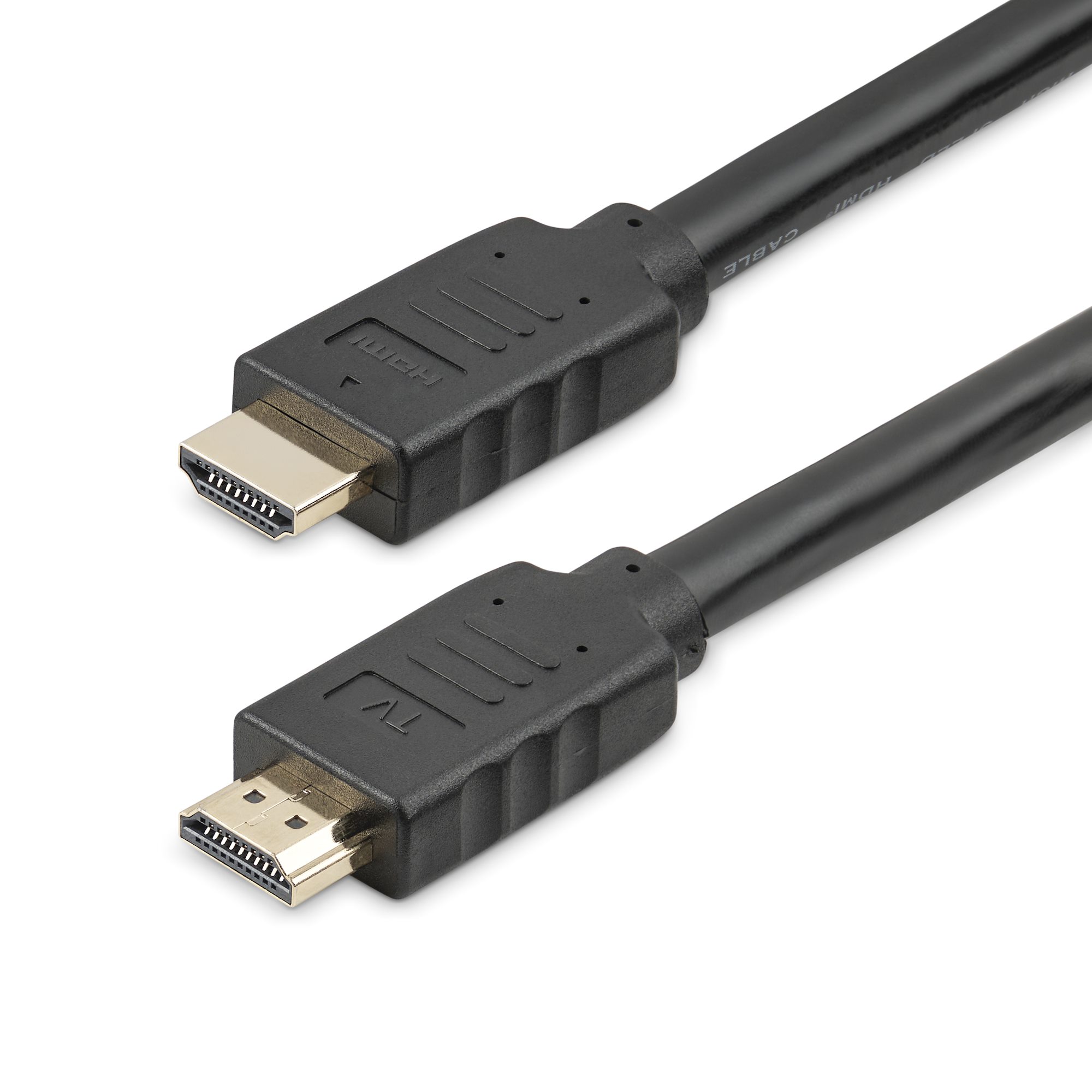 30ft (9.1m) HDMI 2.0 Cable - 4K 60Hz Active HDMI Cable - CL2 Rated for In Wall Installation - Long Durable High Speed UHD HDMI Cable - ARC, HDR, 18Gbps - Male to Male Cord - Black