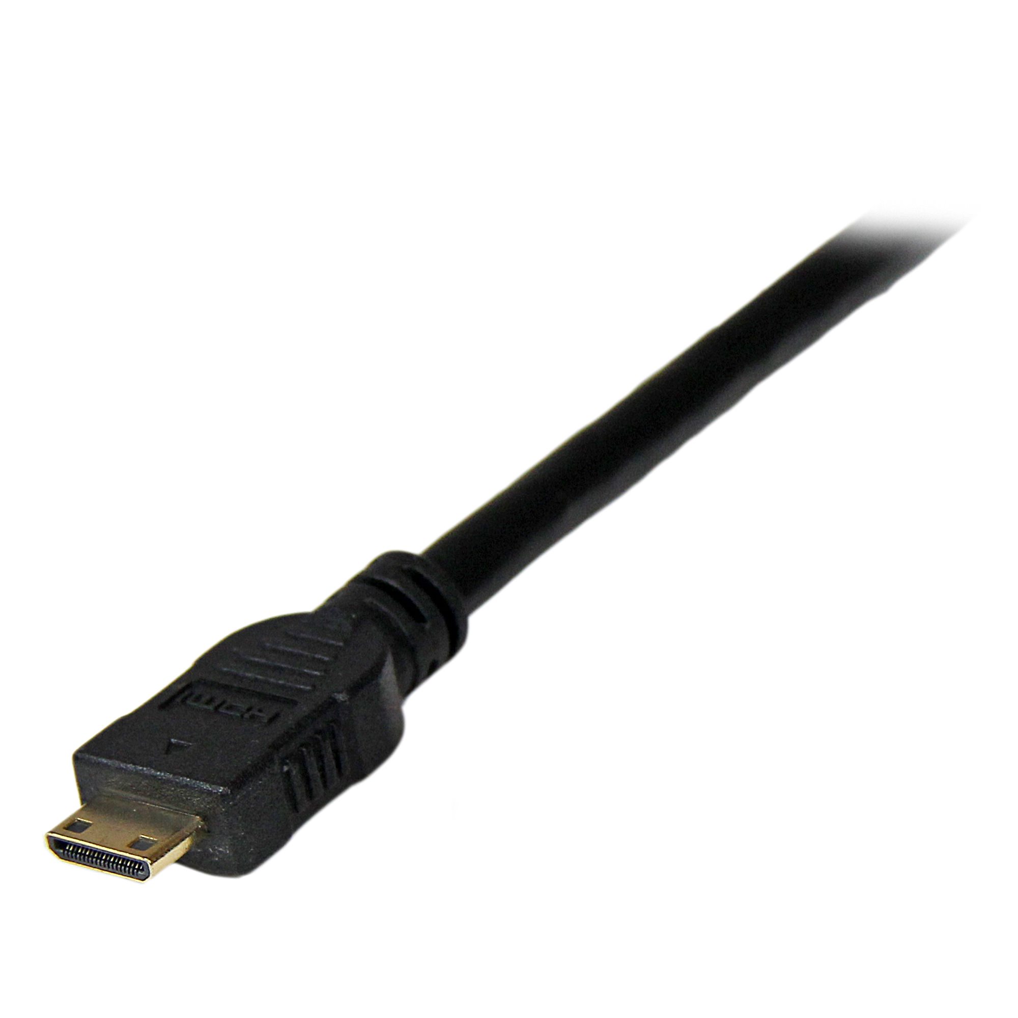 6ft (2m) Mini HDMI to DVI Cable - DVI-D to HDMI Cable (1920x1200p) - 19 Pin HDMI Mini Male to DVI-D Male - Digital Monitor Cable Adapter M/M - Mini HDMI to DVI Adapter - Image 2
