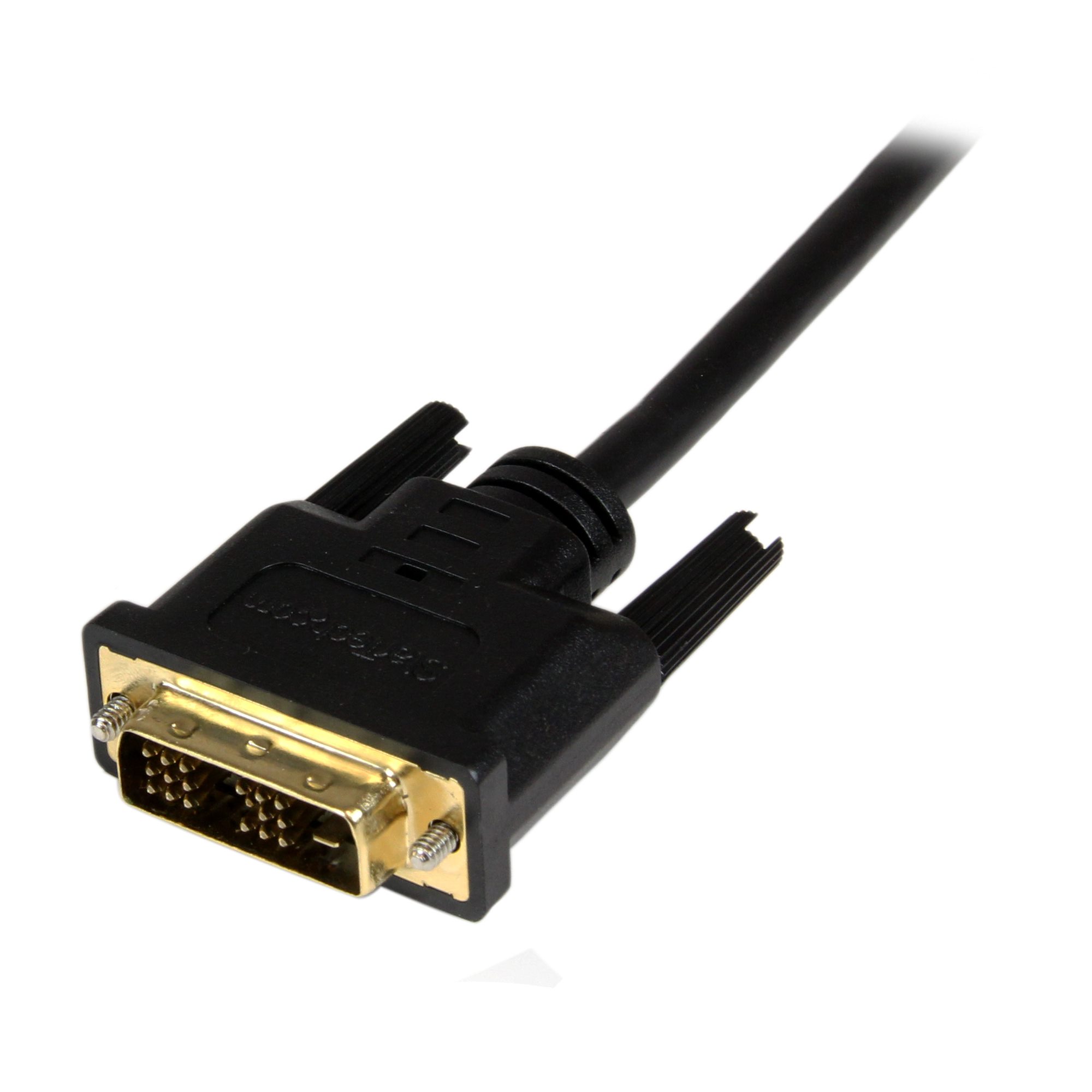 3ft (1m) Micro HDMI to DVI Cable - Micro HDMI to DVI Adapter Cable - Micro HDMI Type-D Device to DVI-D Single Link Monitor/Display/Projector Video Converter Cord - Durable - Image 4