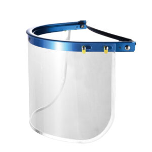 HS-D1002-face-shield Abs & Aluminum Material Transparent Safety Face Shield Dezi Associates Ltd