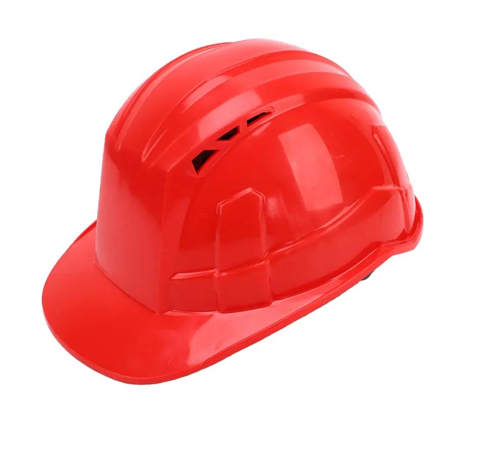 HT05-SAFTY-HELMET CE EN397 Red HDPE Shell Industrial Safety Helmet Hard Hat Dezi Associates Ltd