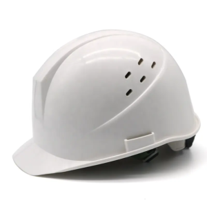 HT12-safety-helmet CE EN397 Ventilation Holes White Safety Helmet for Engineer Manager Dezi Associates Ltd