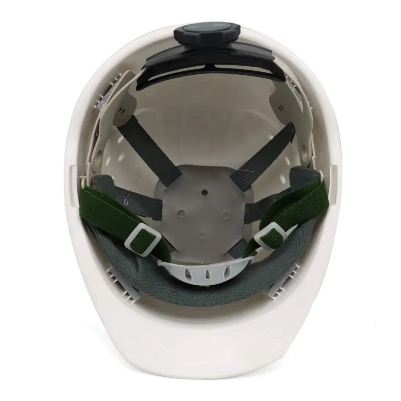 HT12-safety-helmet CE EN397 Ventilation Holes White Safety Helmet for Engineer Manager Dezi Associates Ltd