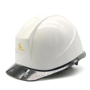 HT14B-safety-helmet CE EN397 White ABS Shell PC Brim Safety Helmet for Engineer Dezi Associates Ltd
