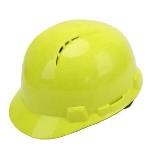HT16-safety-helmet CE EN397 Ventilation Holes Green ABS Construction Safety Helmet Dezi Associates Ltd