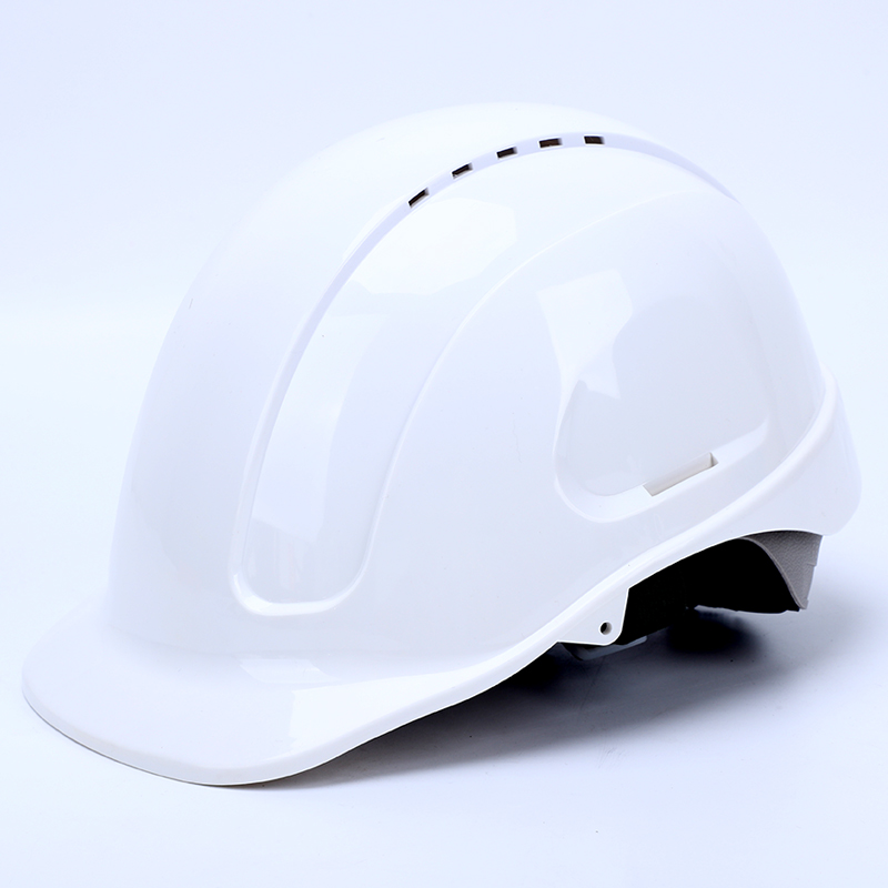 HT19-SAFETY-HELMET CE ANSI Certified White ABS Electrician Safety Helmet Hard Hat Dezi Associates Ltd