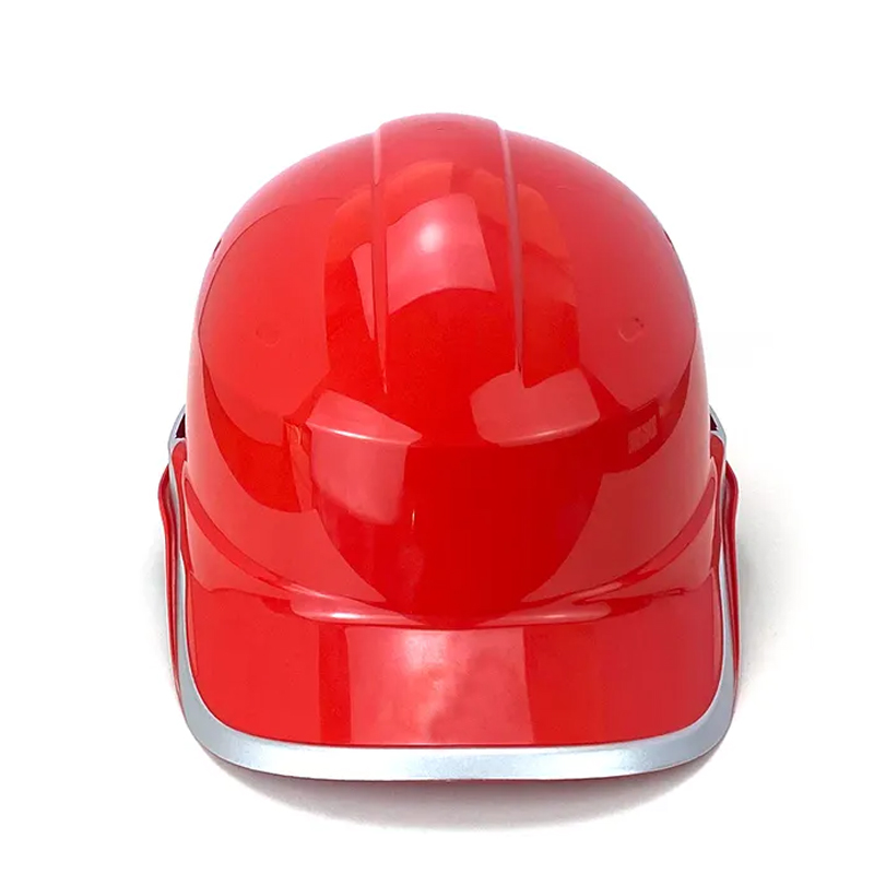 HT37-SAFETY-HELMET Red ABS High Visibility Reflective Hard Hat for Industrial Dezi Associates Ltd