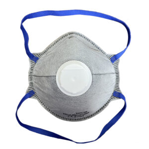 MK06V-dust-mask CE EN149 FFP2 Active Carbon Dust Respirator with Valve Dezi Associates Ltd