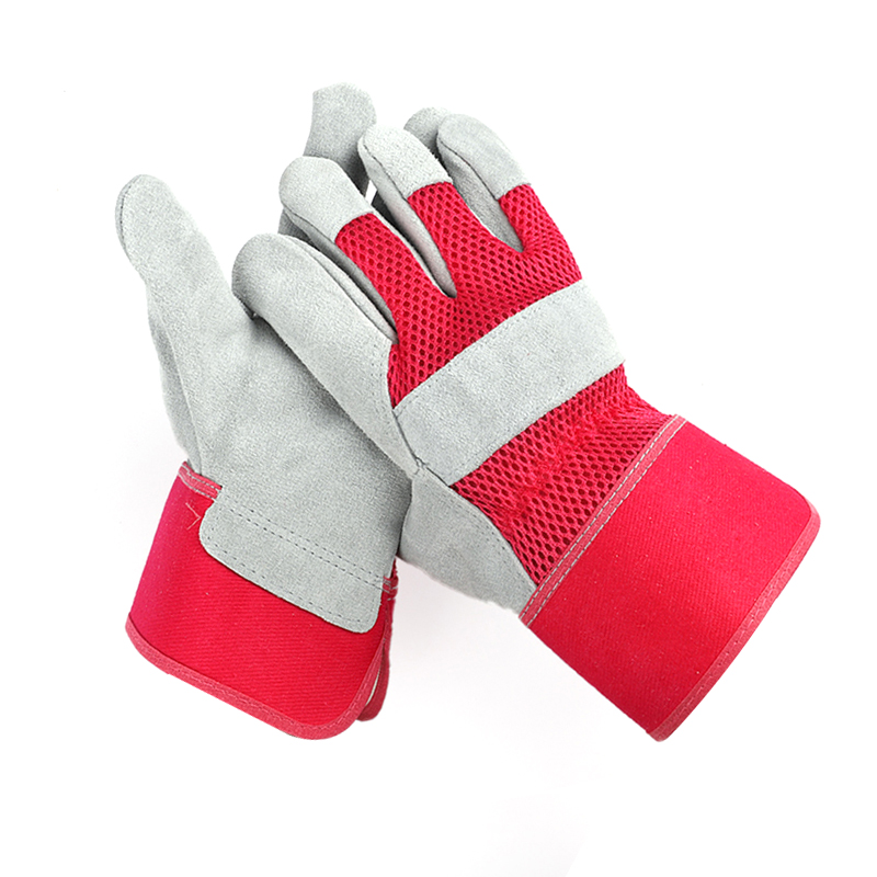 1258-combination-gloves2 10.5 Inch Cowhide Leather Construction Safety Work Gloves Dezi Associates Ltd