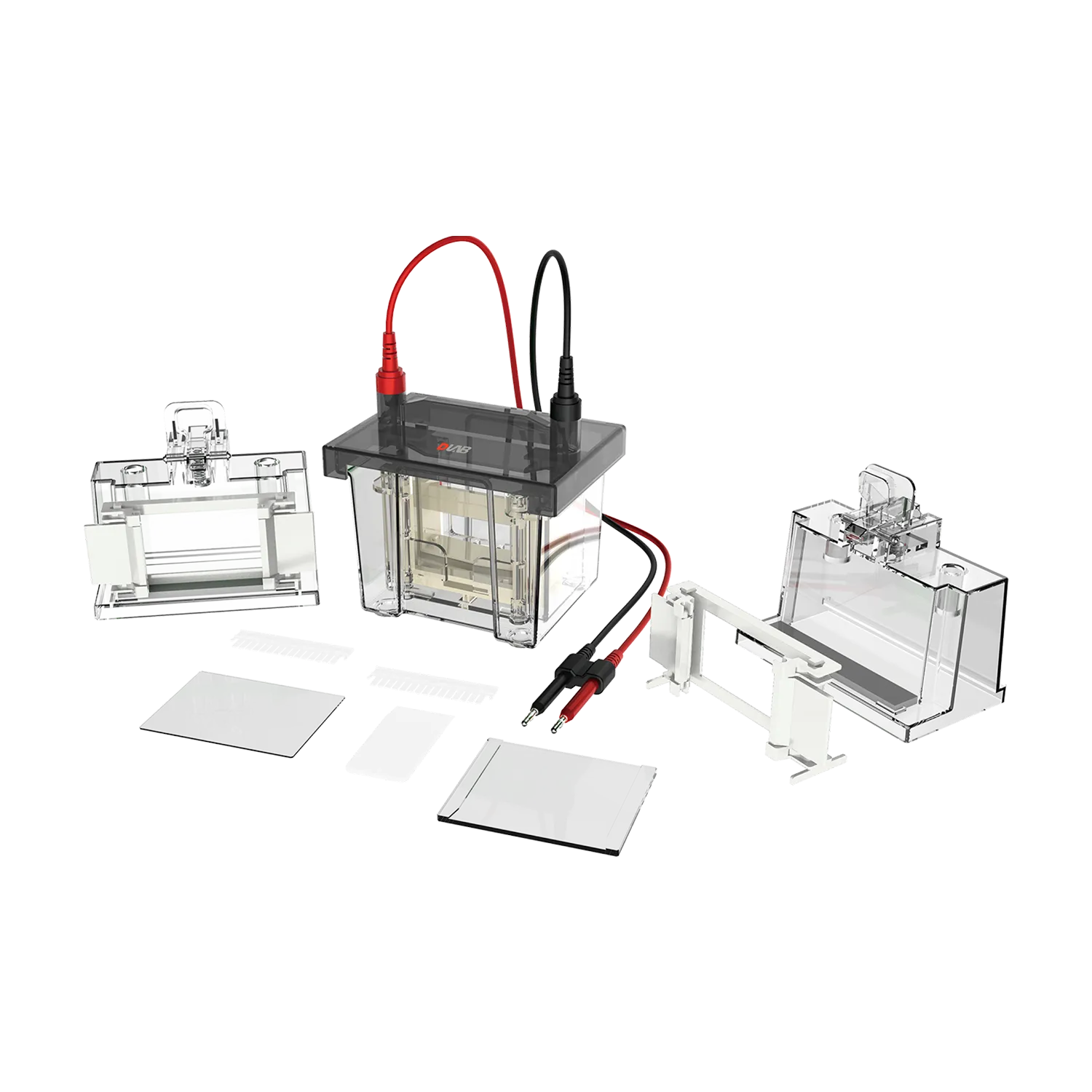 DL-Mini01 Vertical electrophoresis tank (double plate)