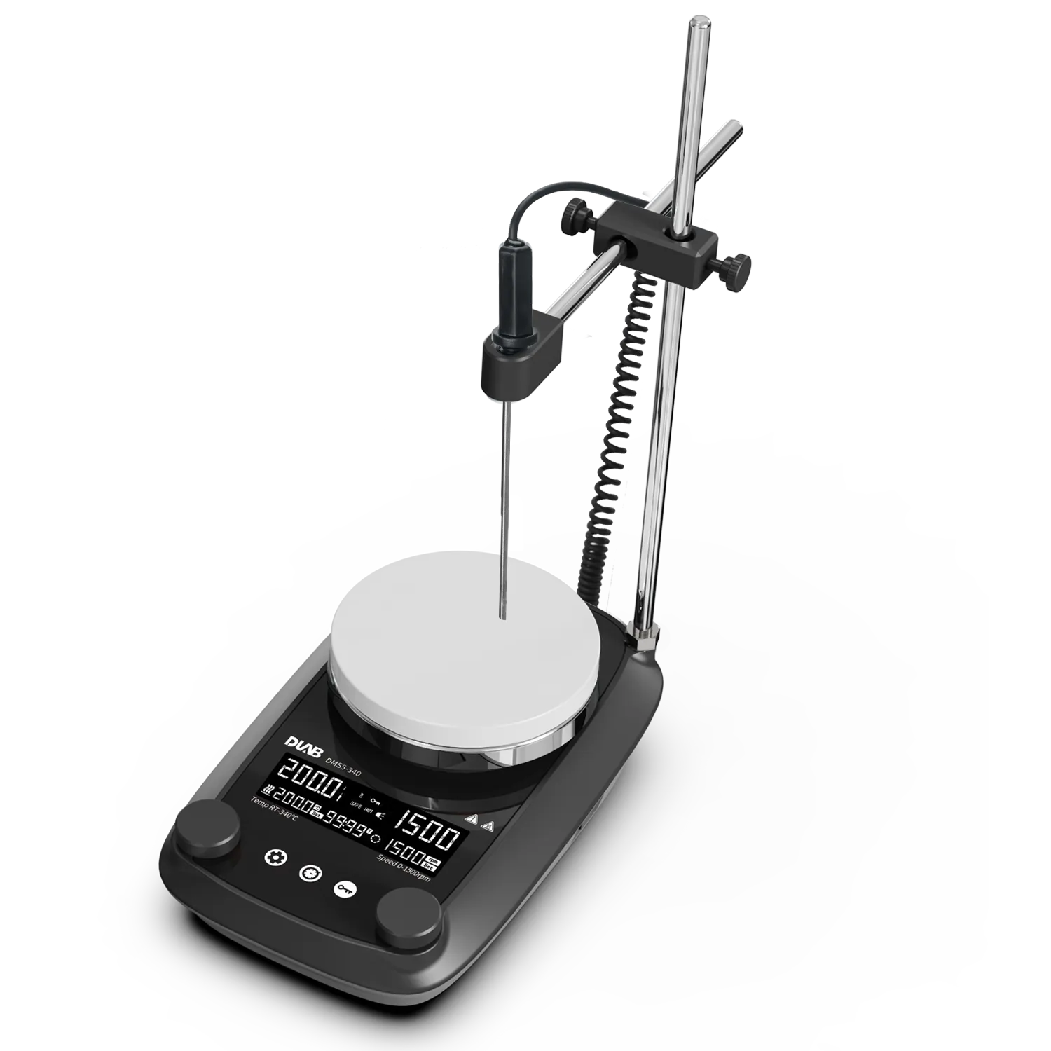 DMS5-340 LCD Heating Magnetic Stirrer with Timer