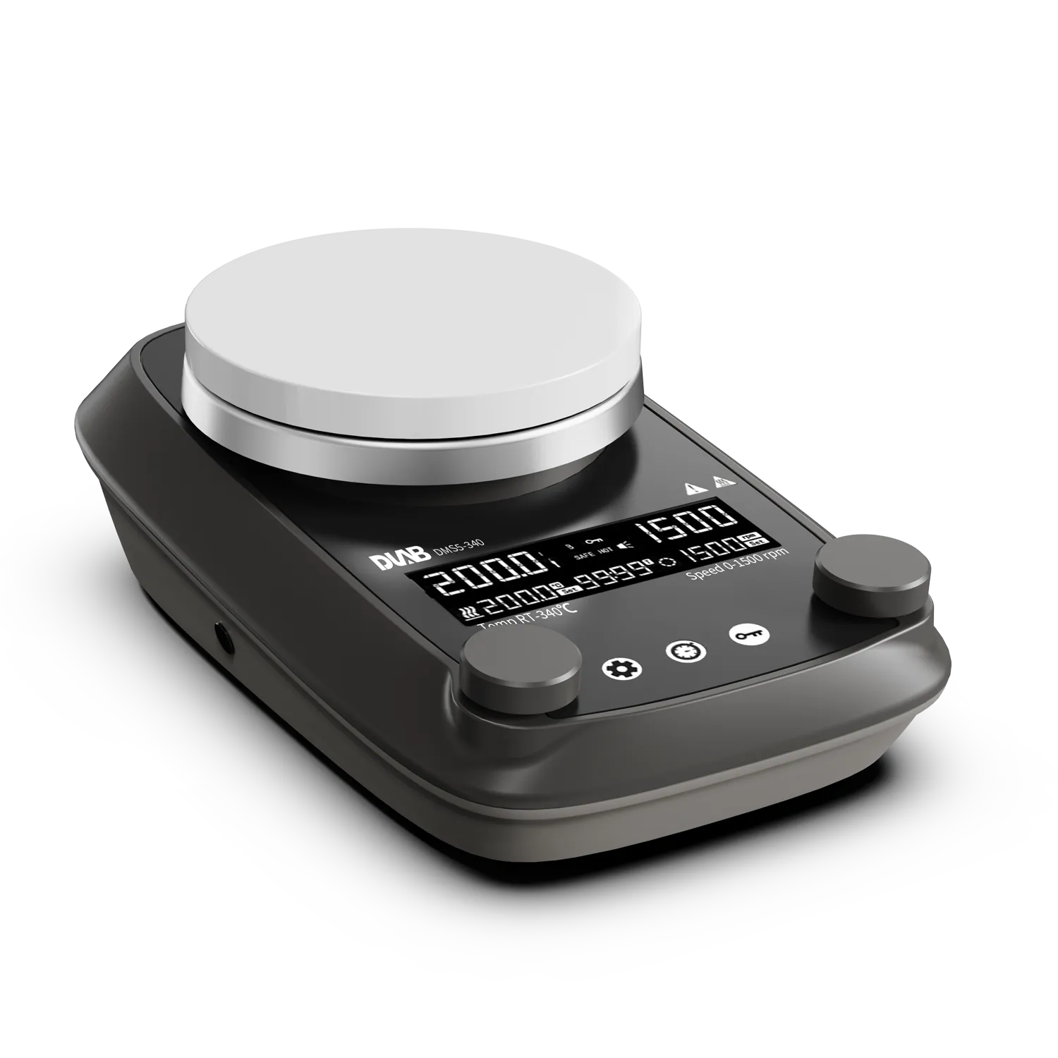 DMS5-340 LCD Heating Magnetic Stirrer with Timer - Image 2