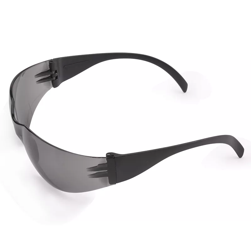 EY03-SAFETY-GLASSES CE EN 166F & ANSI Z87.1 Anti Fog And Anti Scratch dark PC Lens Safety Goggles Dezi Associates Ltd