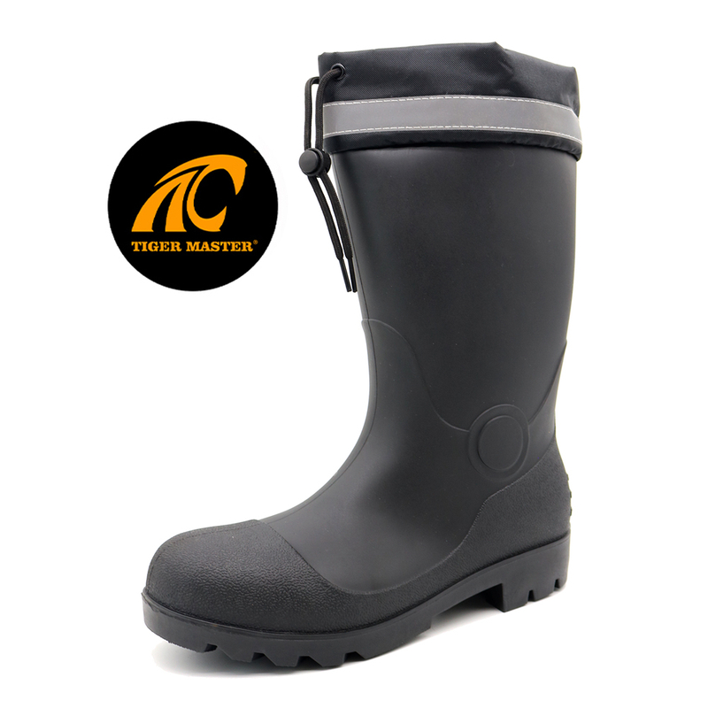 GB43-PVC-BOOTS-800-800 Waterproof Steel Toe PVC Safety Boots with PU Collar Dezi Associates Ltd