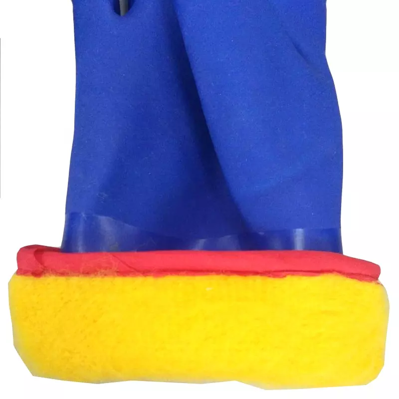 GPVC10-PVC-GLOVES-800-800 Anti Slip Oil Acid Resistant Waterproof Keep Warm Winter Working Blue Safesty Pvc Oil Gloves Industrial Dezi Associates Ltd