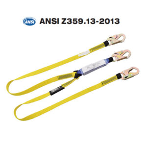 HN29-lanyard-800-800 ANSI Z359.13 Certified Polyester Webbing Safety Energy Absorber Lanyard Dezi Associates Ltd