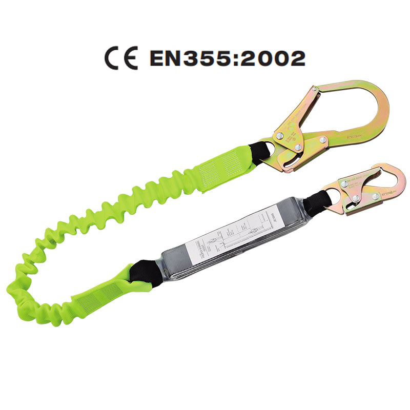 HN33-safety-lanyard-800-800 CE EN355 Certified 1 Hook Energy Shock Absorber Lanyard Dezi Associates Ltd