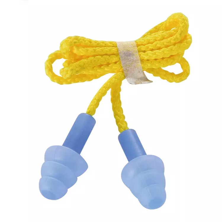 HS-E2010-ear-plugs Noise Reduce Colorful Silicone Ear Plugs with Cord Dezi Associates Ltd