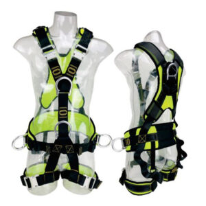 HSL-5183-SAFETY-HARNESS-800-800 Aluminum automatic buckles polyester webbing CE full body harness anti-falling safety harness Dezi Associates Ltd
