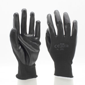 HSNT08-nitrile-gloves CE EN388 Oil Chemical Resistant Nitrile Coated Gloves Work Dezi Associates Ltd