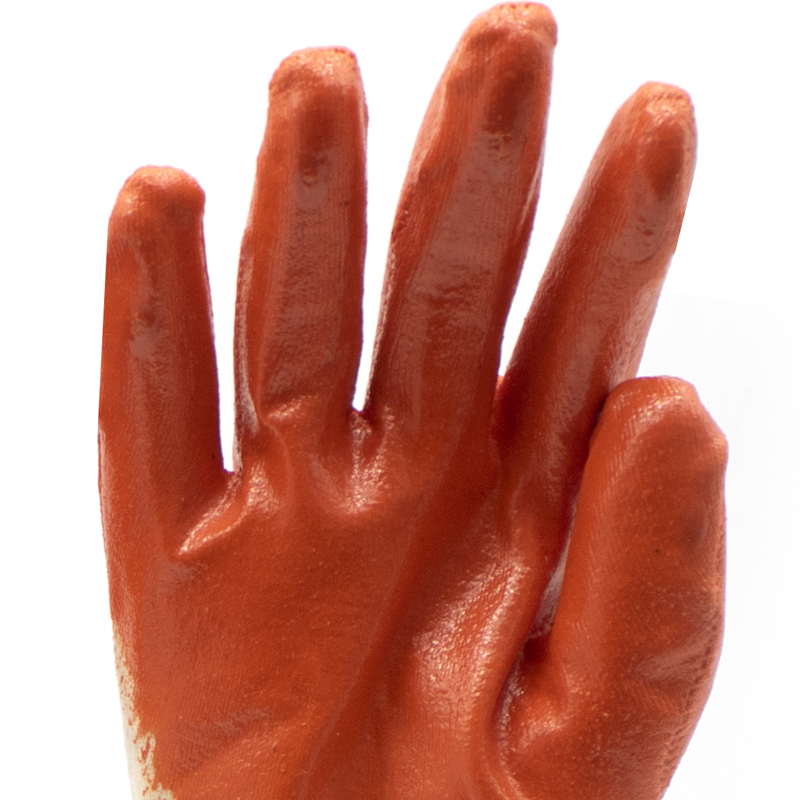 HSNT15-nitrile-gloves Oil Slip Resistant Open Back Nitrile Work Gloves for Construction Dezi Associates Ltd