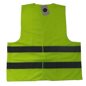 RFT3-VEST-800-800 Customized Logo Polyester High Visibility Reflective Safety Vest Dezi Associates Ltd