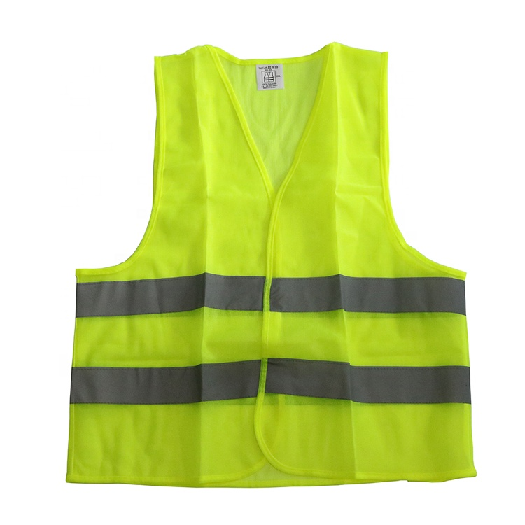RV01-800-800 Green cheap reflective safety vest for construction workers Dezi Associates Ltd