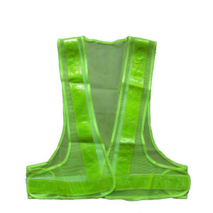 RV21-800-800 Green Mesh Fabric High Visibility Reflective Safety Vest Dezi Associates Ltd