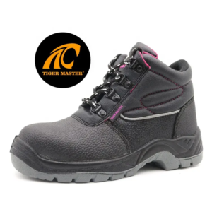 TM036-safety-shoes-800-800 Steel Toe Leather Women Safety Shoes Pink Mesh Lining Dezi Associates Ltd