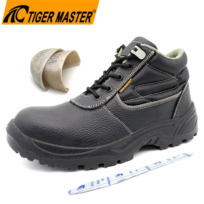 TM088-safety-shoes-800-800 Black Leather Metal Free Safety Shoes with Fiberglass Toe Dezi Associates Ltd