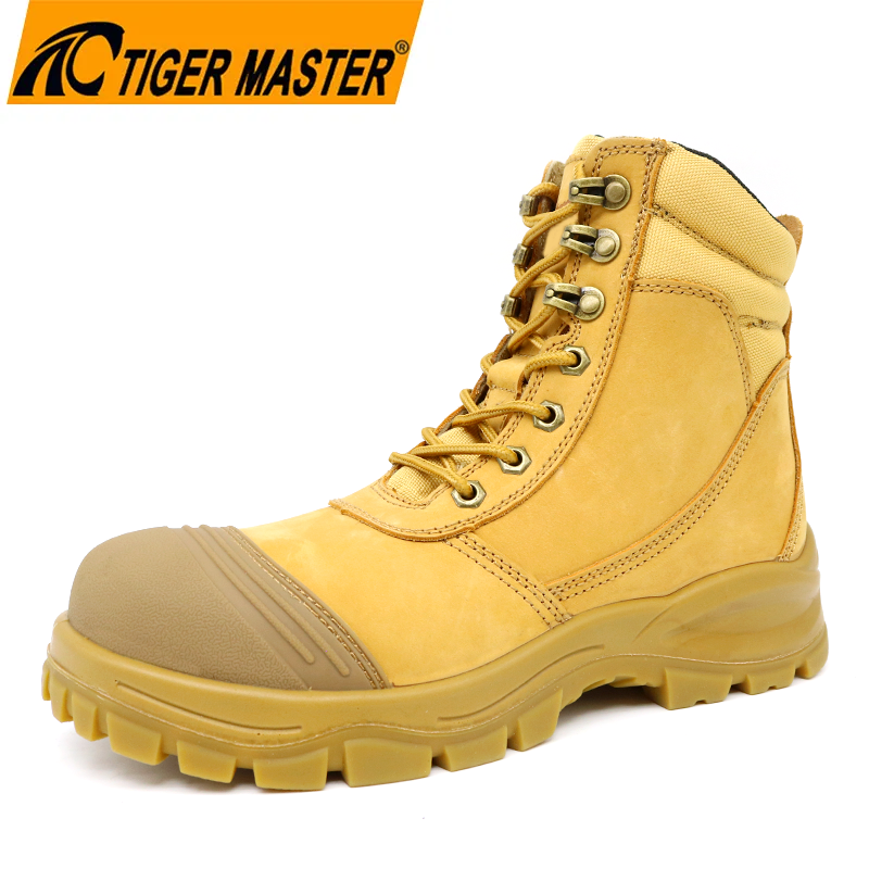 TM135-SAFETY-BOOTS-800-800 Nubuck Leather Work Safety Boots with Fiberglass Toe Dezi Associates Ltd