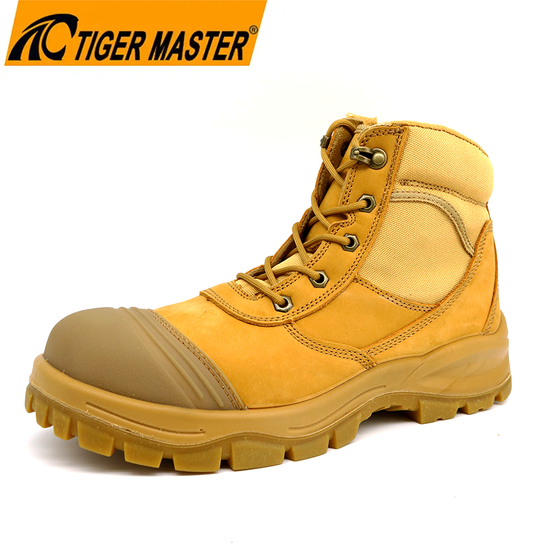 TM135-safety-shoes-800-800 Nubuck Leather Safety Boots with Zipper Dezi Associates Ltd