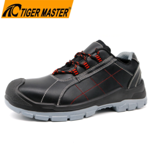 TM188L-safety-shoes-800-800 2025 New Black Leather Safety Anti-smashing Shoes Dezi Associates Ltd
