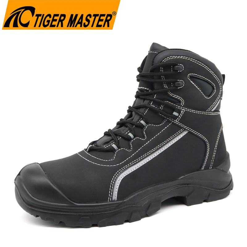 TM192-safety-shoes-800-800 Anti-slip Fiberglass Toe Industrial Safety Boots Black Dezi Associates Ltd