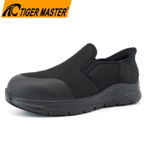 TM2022-safety-shoes-800-800 New Anti-slip Fiberglass Toe Safety Shoes without Laces Dezi Associates Ltd