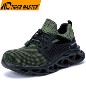 TM264-SAFETY-SHOE-800-800 Green Steel Toe Men's Sport Safety Shoes Lightweight Dezi Associates Ltd