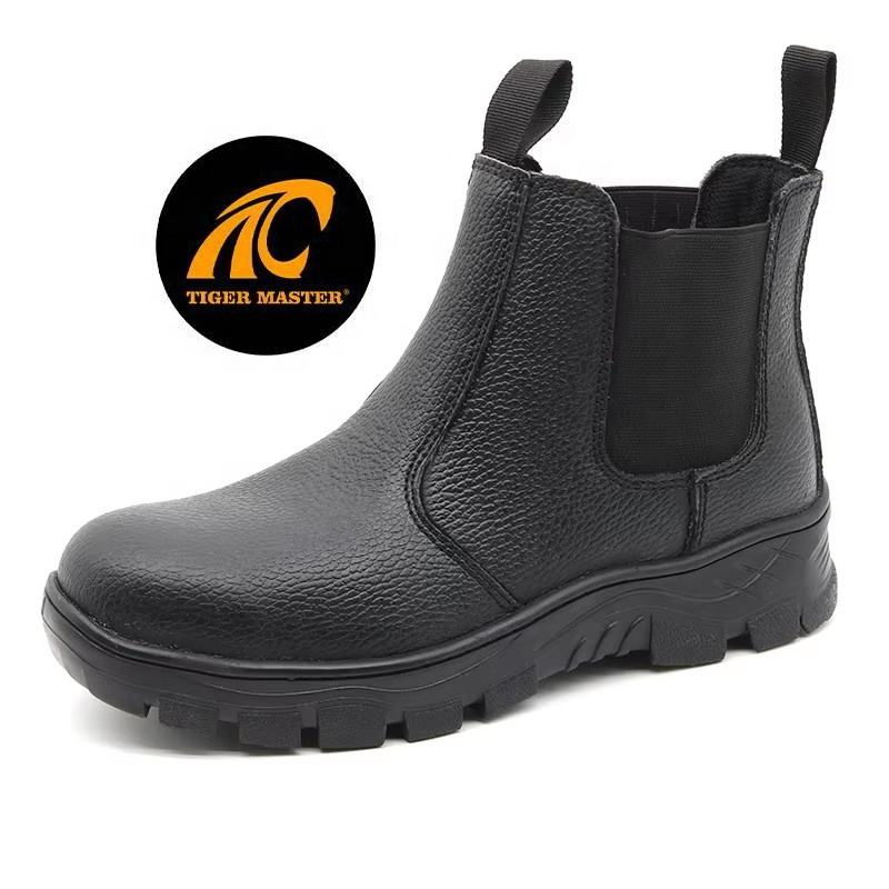 TM3353-safety-shoes-800-800 Leather Steel Toe No Laces Safety Shoes for Mining Dezi Associates Ltd