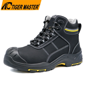 TM3379-SAFETY-SHOES-800-800 Nubuck Leather Fiberglass Toe Safety Shoes for Oil Industrial Dezi Associates Ltd