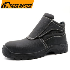 TM3385-SAFETY-SHOES-800-800 Black Leather Welding Safety Shoes with Steel Toe for Steel Industry Dezi Associates Ltd