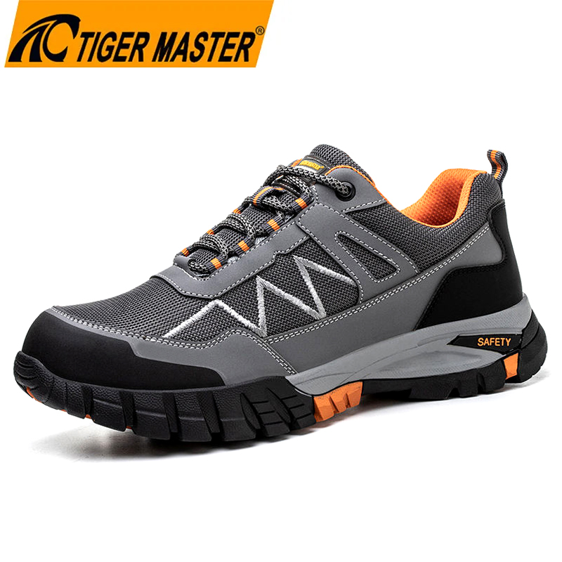TM3387-SAFETY-SHOES-800-800 Tiger Master Steel Toe Men's Sport Safety Shoes Rubber Sole Dezi Associates Ltd