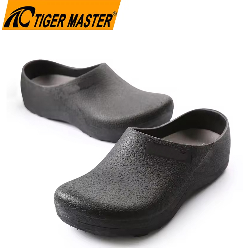TM3388-kitchen-shoes-800-800 Black Waterproof PVC Kitchen Chef Shoes Non-slip Dezi Associates Ltd