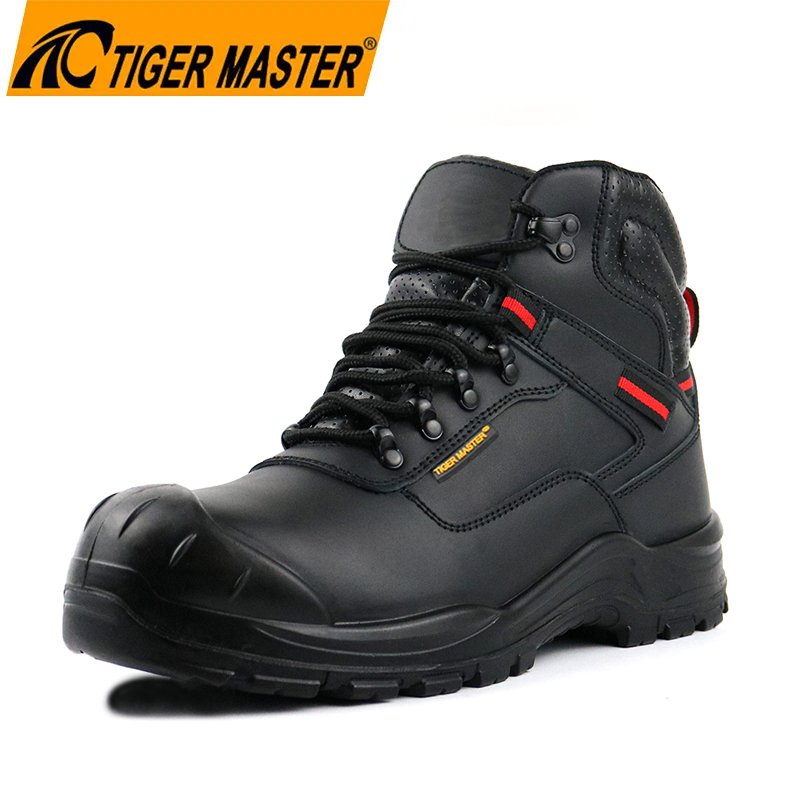 TM3400-SAFETY-SHOES-800-800 Black Leather Steel Toe Work Boots for Industrial Dezi Associates Ltd
