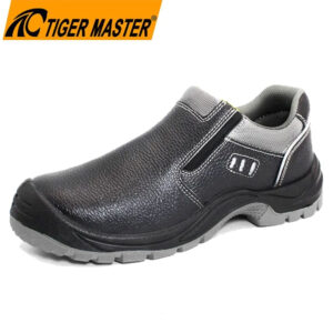 TM3405-safety-shoe-800-800 Steel Toe Anti Puncture No Lace Safety Shoes Black Leather Dezi Associates Ltd