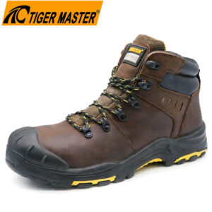 TM3408-SAFETY-SHOES-800-800 High Quaity Brown Leather Safety Boots for Oil Industry Dezi Associates Ltd