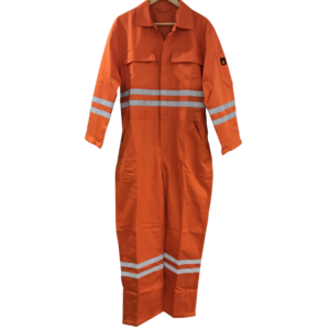 UM26-800-800 100% Cotton Hi-vis Reflective Fire Retardant Coverall Dezi Associates Ltd
