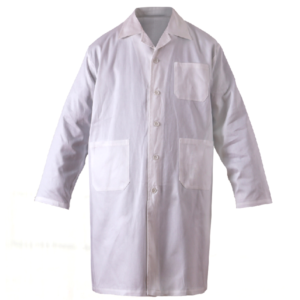 UM27-800-800 Custom Logo Multiple Pockets White Laboratory Coat Dezi Associates Ltd